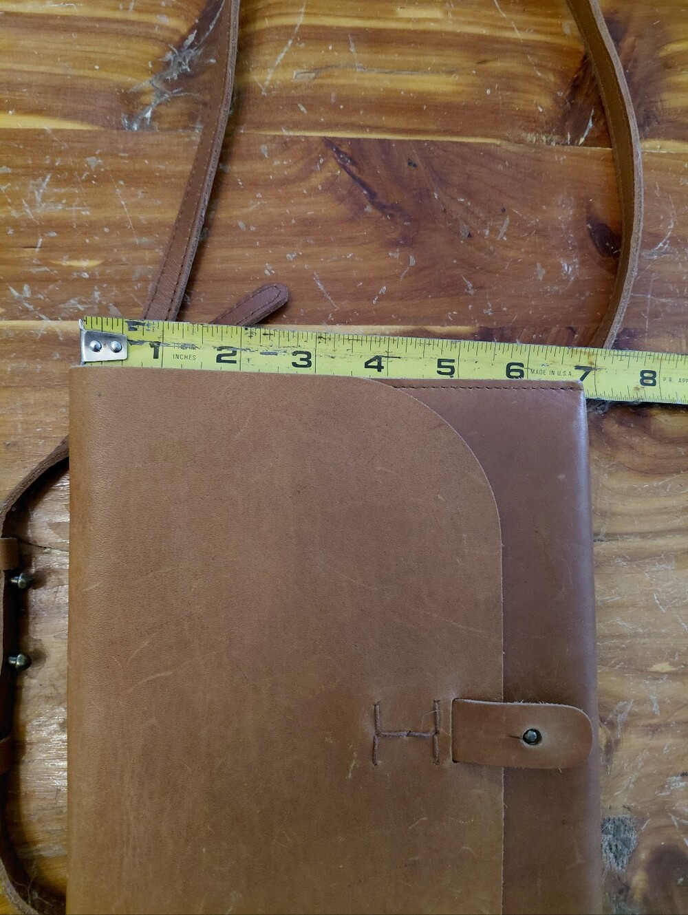 LUCKY BRAND SMALL CROSS BODY LEATHER PURSE. - Picture 9 of 9